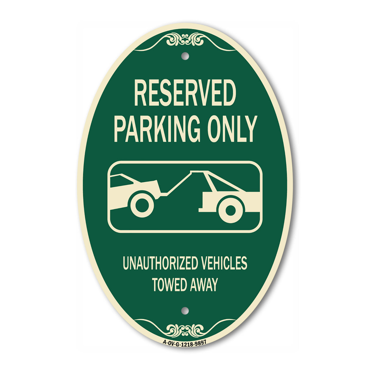 Resident Parking Only Unauthorized Vehicles Towed Away With Graphic