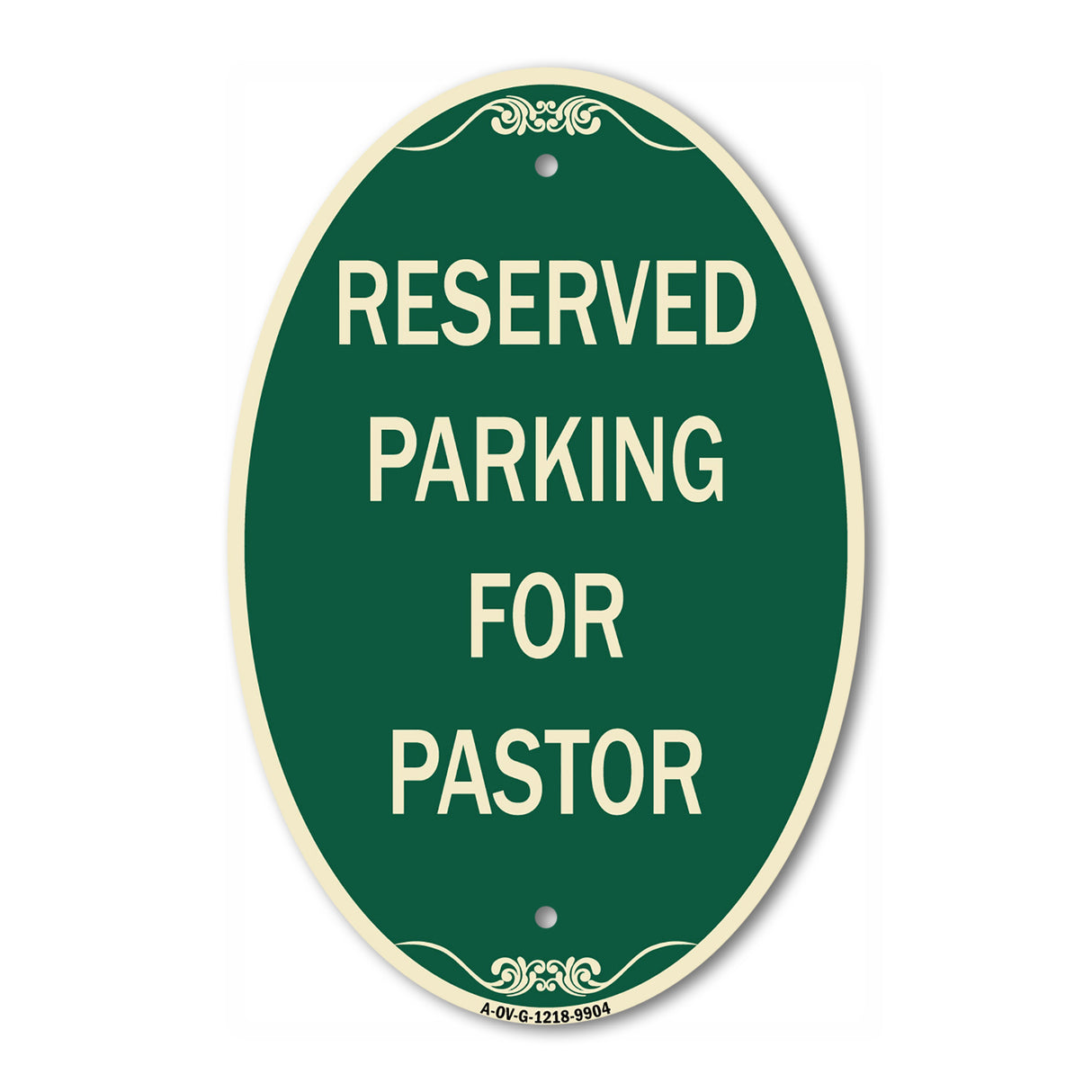 Reserved Parking For Pastor