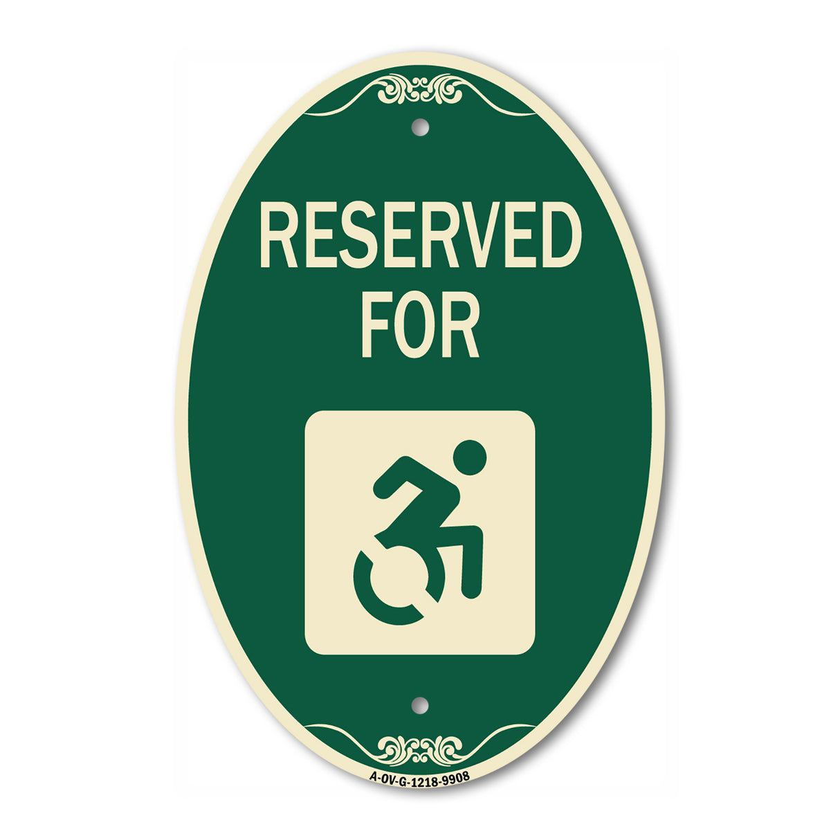 Reserved For (With Accessible Symbol)