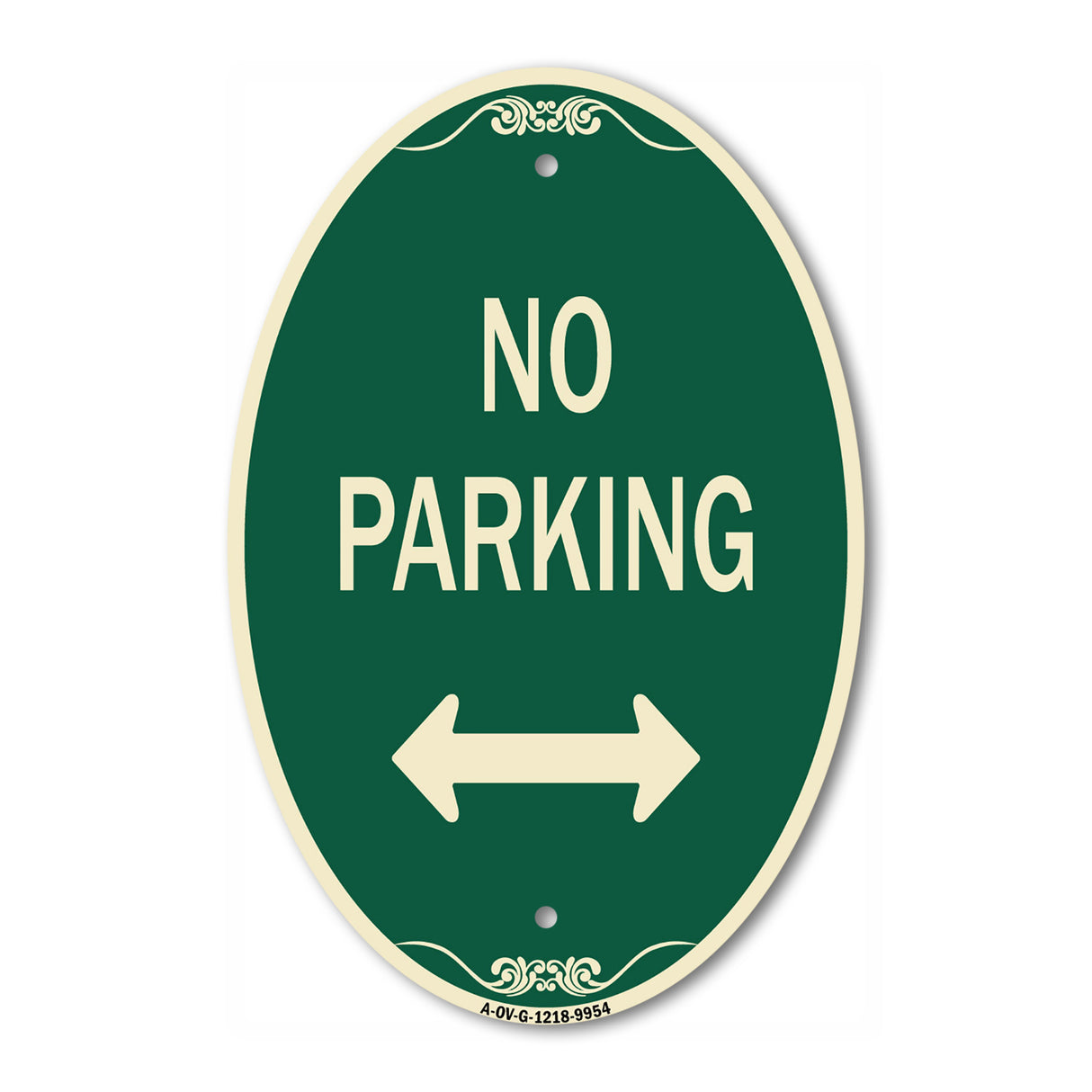 No Parking With Bidirectional Arrow
