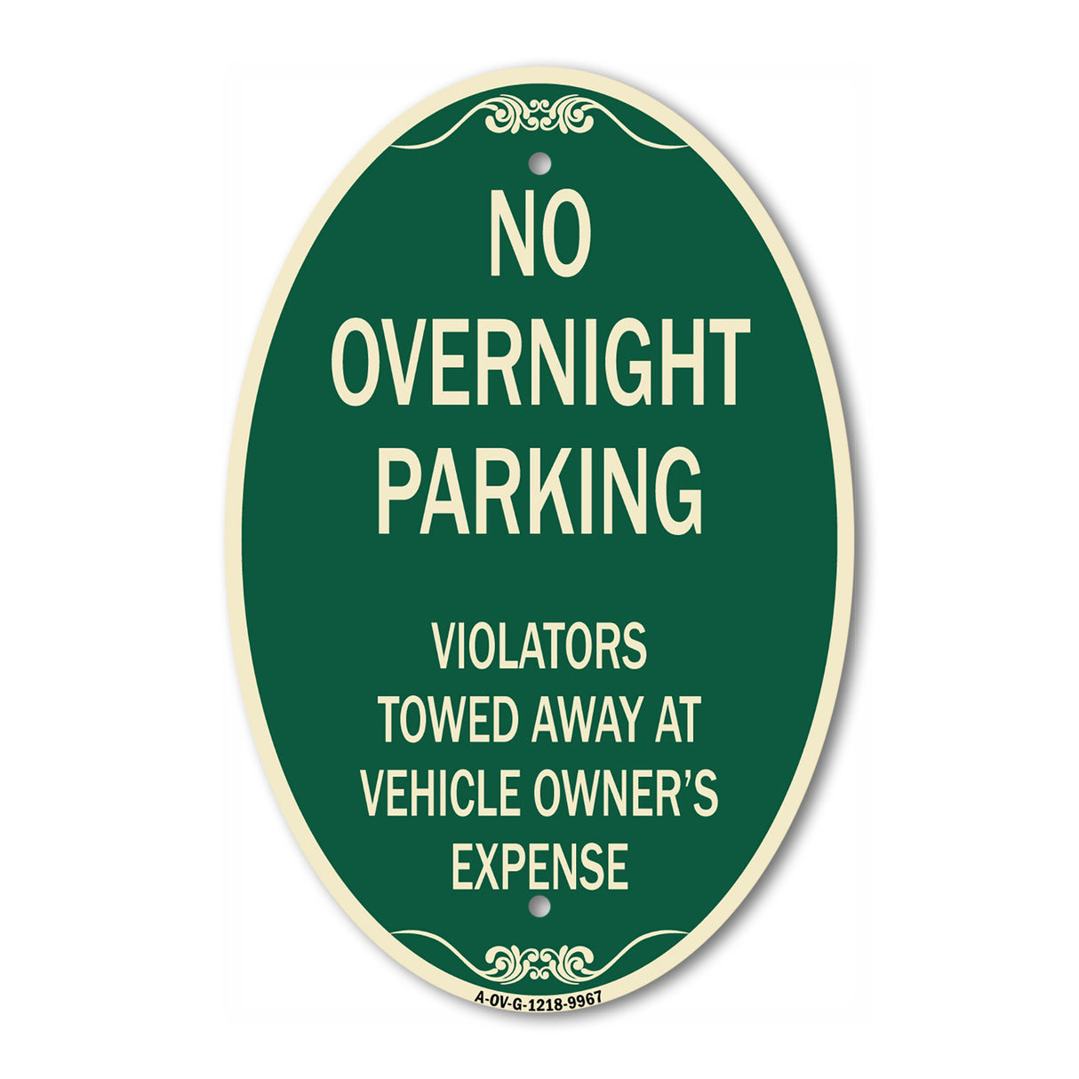 No Overnight Parking