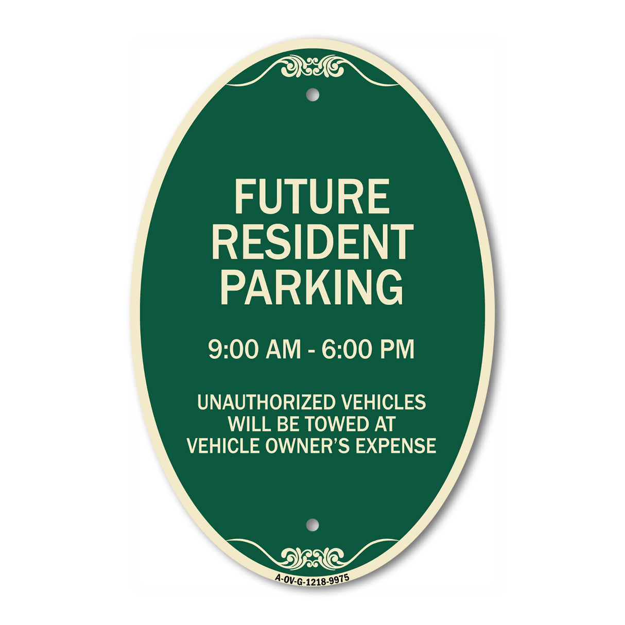 Future Resident Parking 9:00 - 6:00