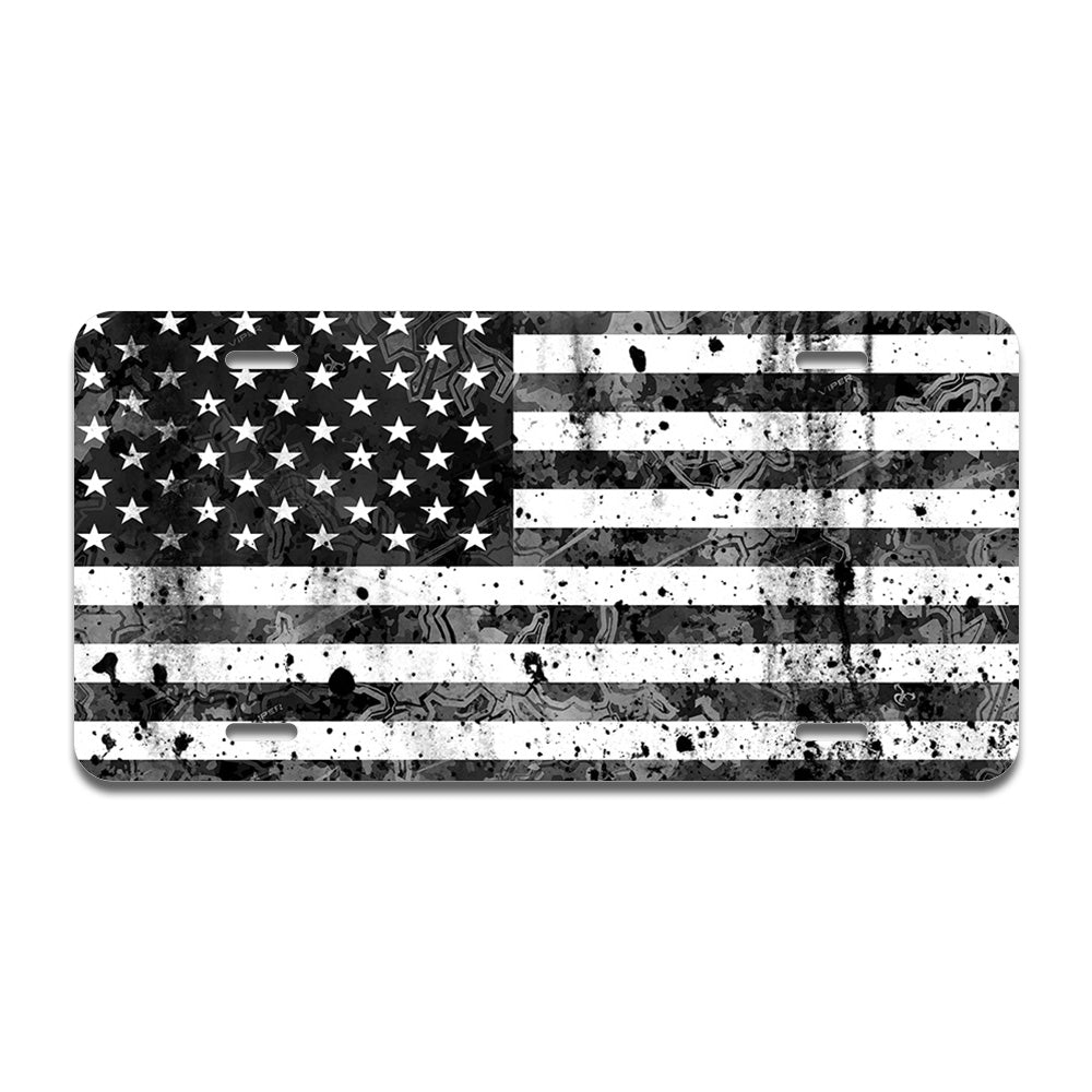 America Camo Flag Grunge