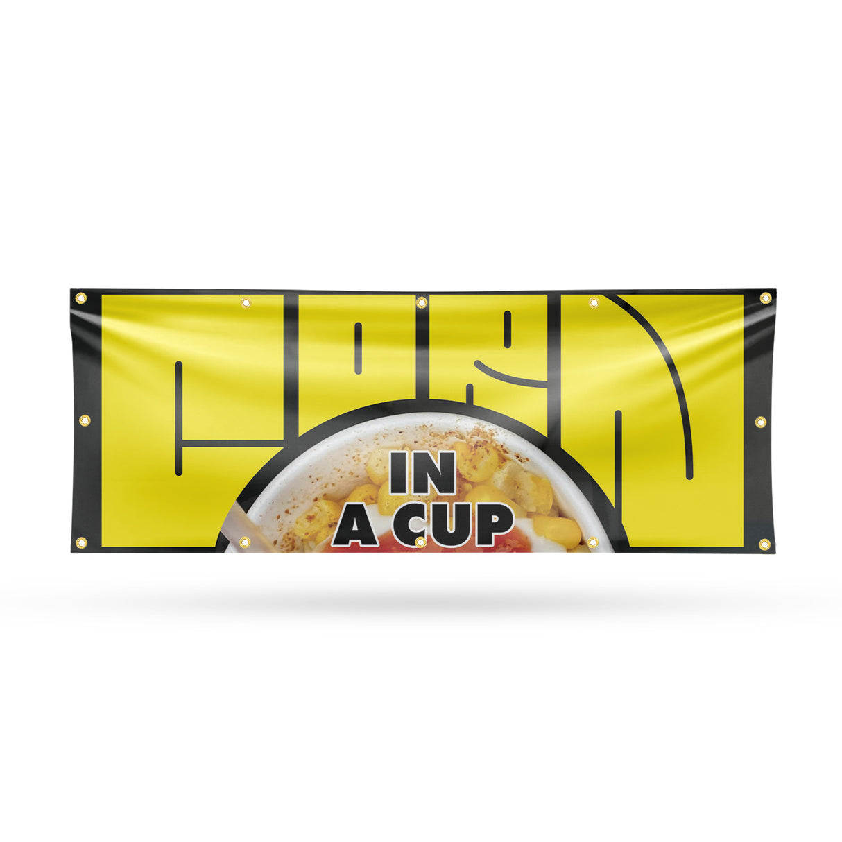 Corn In A Cup Banner