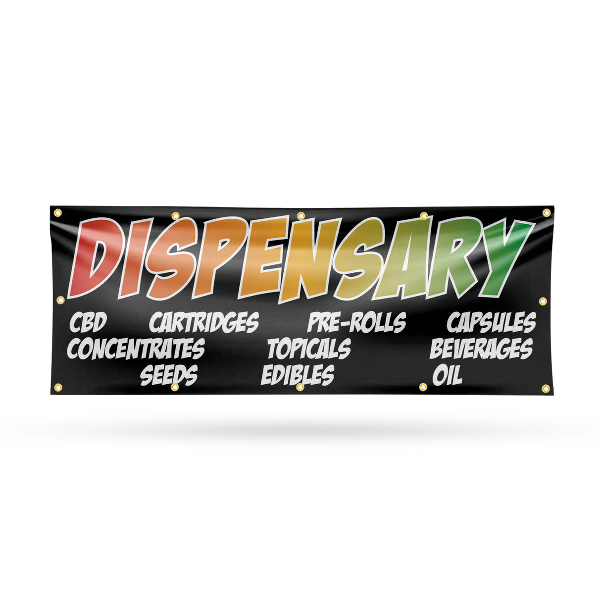 Dispensary CBD Pre Rolls Edibles Banner