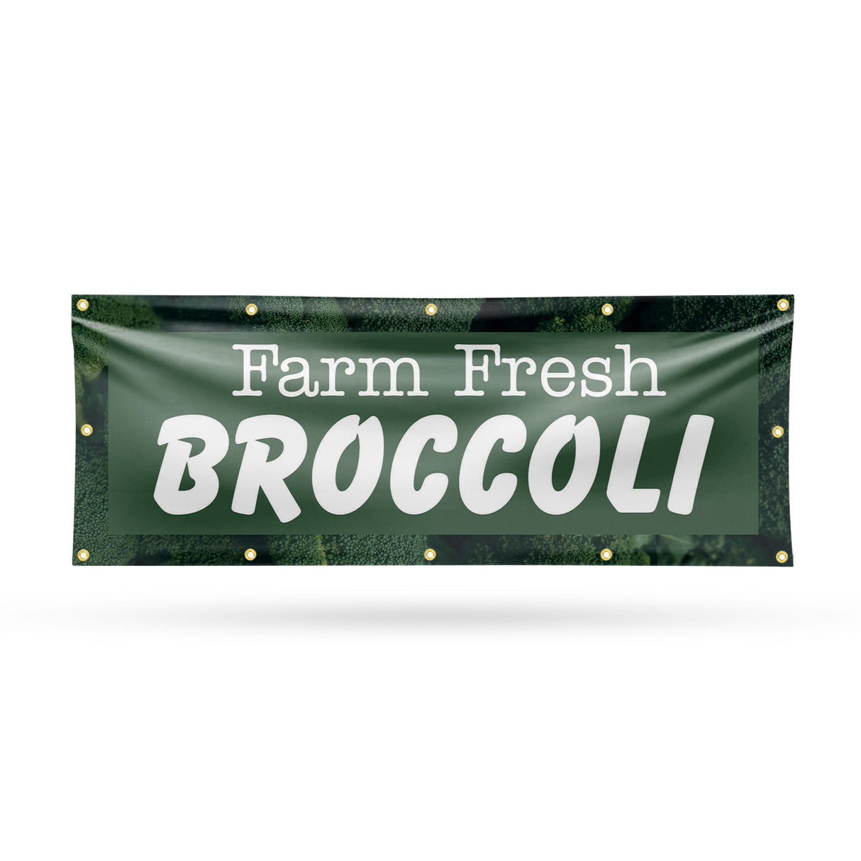 Farm Fresh Broccoli Banner