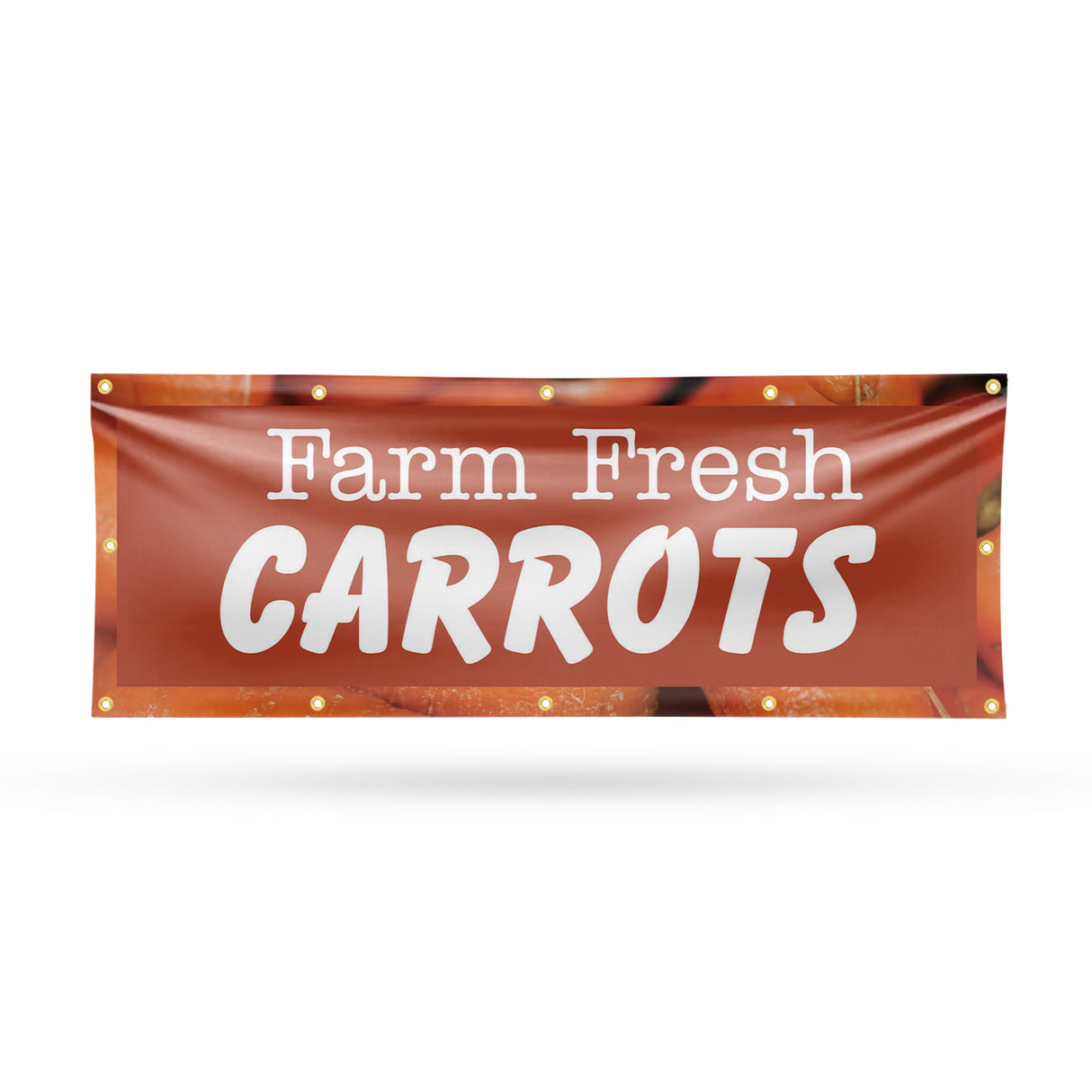 Farm Fresh Carrots Banner