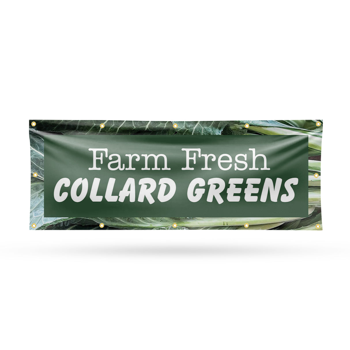 Farm Fresh Collard Greens Banner