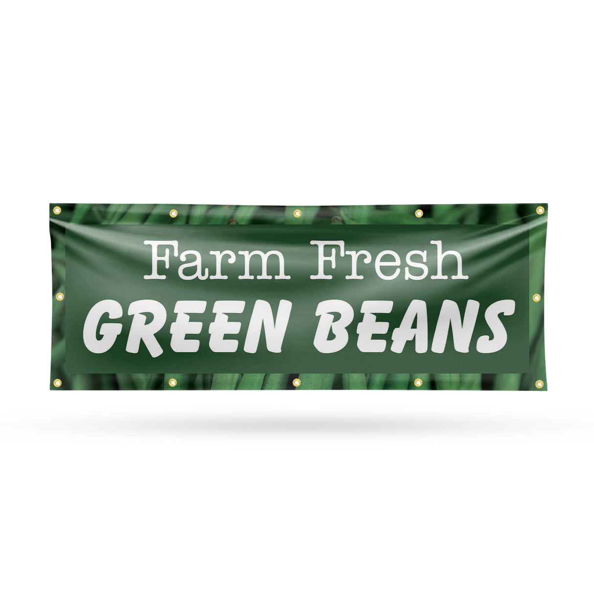 Farm Fresh Green Beans Banner
