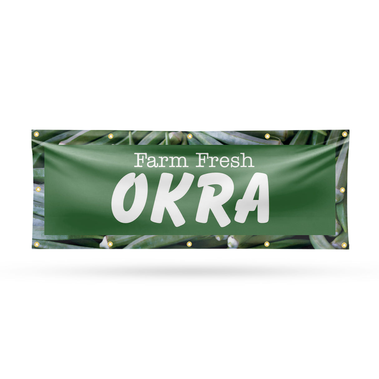 Farm Fresh Okra Banner