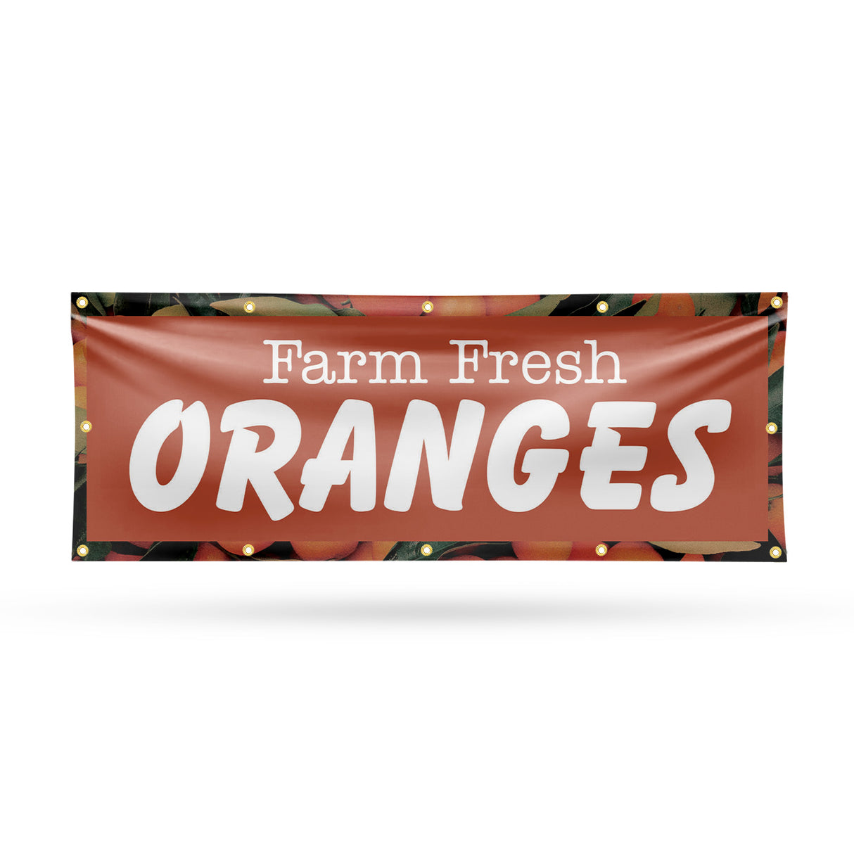 Farm Fresh Oranges Banner