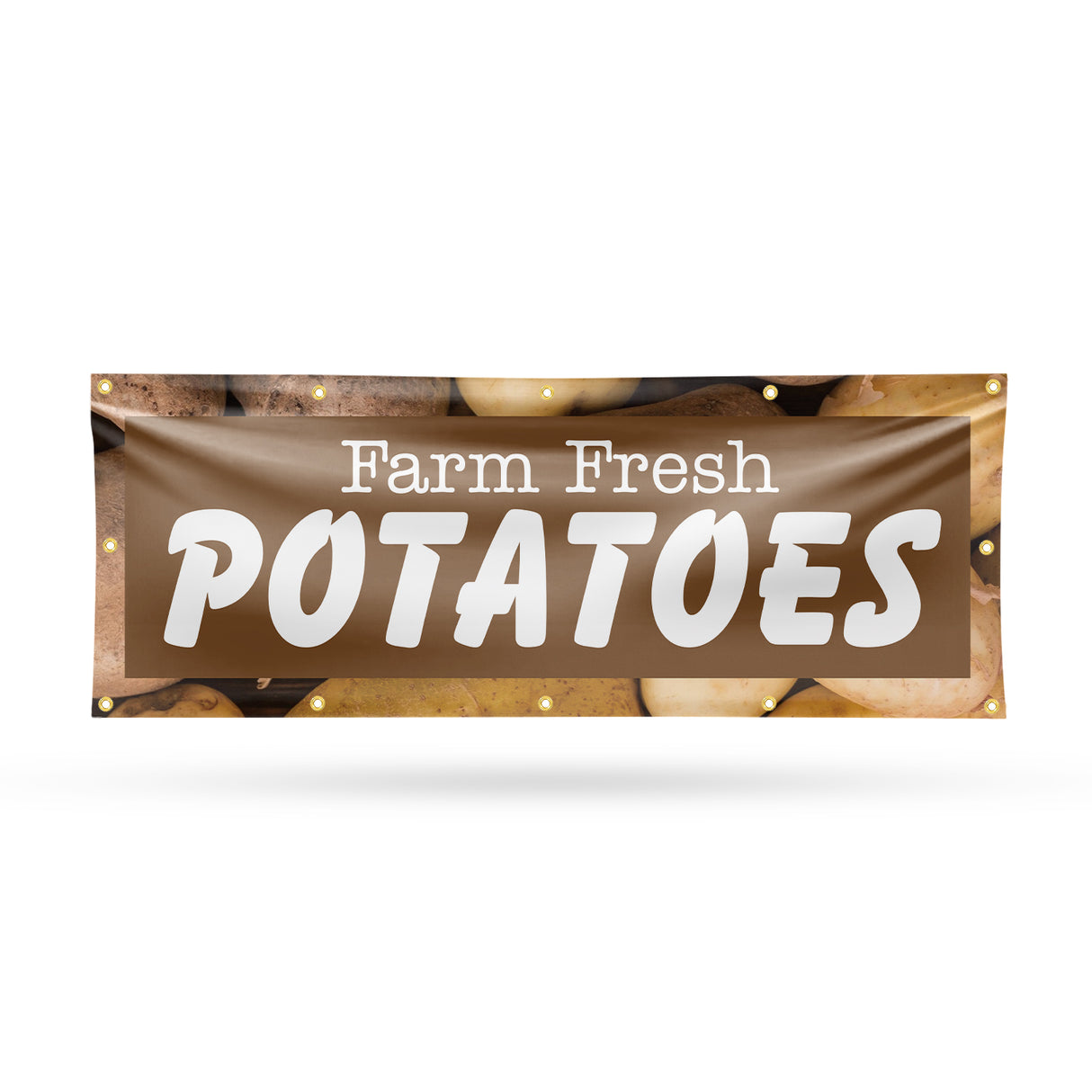 Farm Fresh Potatoes Banner