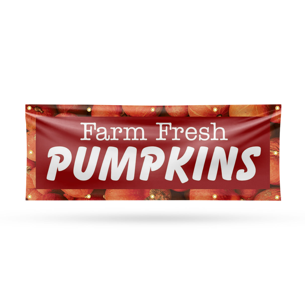 Farm Fresh Pumpkins Banner
