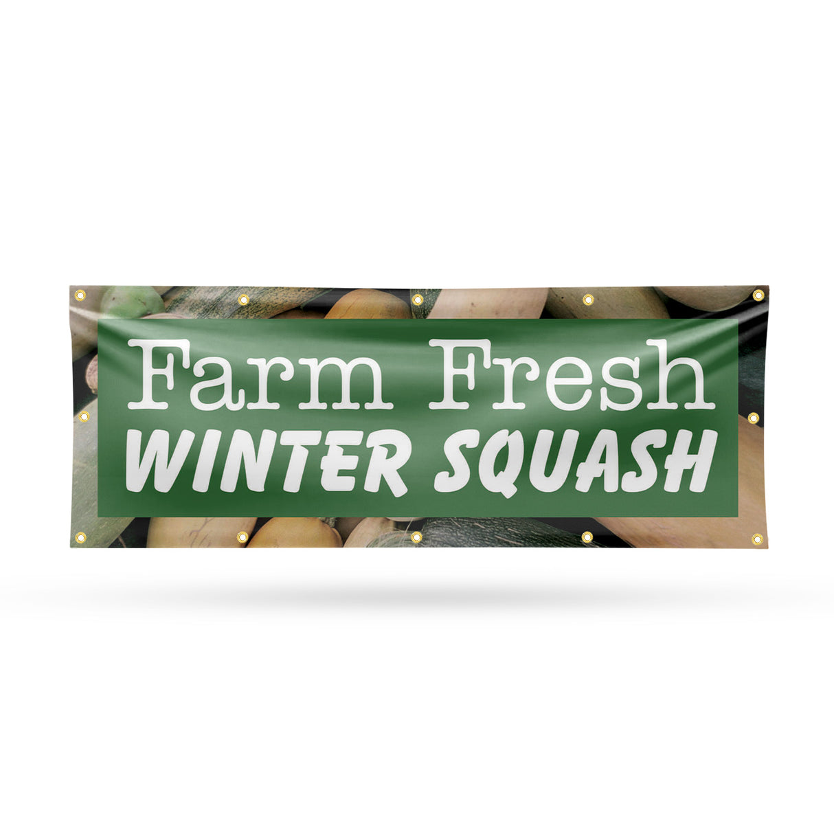 Farm Fresh Winter Squash Banner