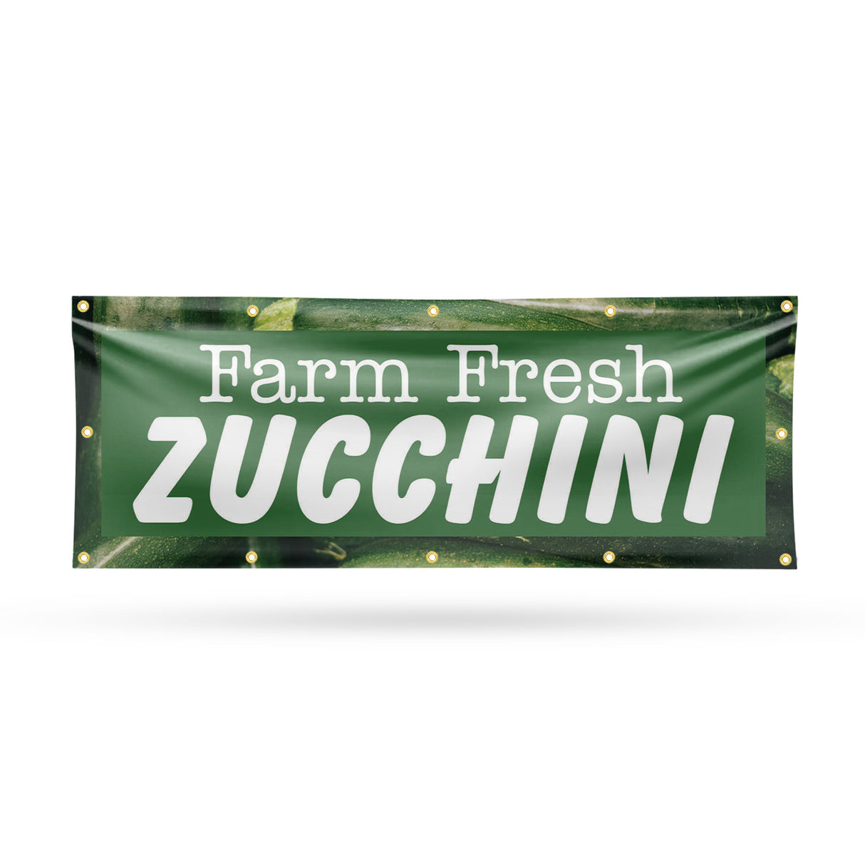 Farm Fresh Zucchini Banner
