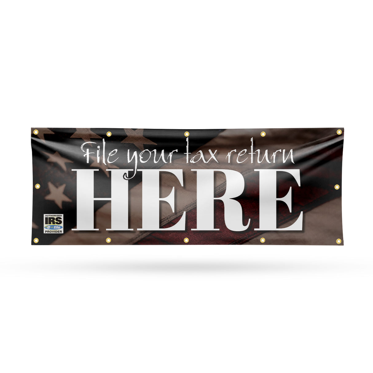 File Your Tax Return Here Banner