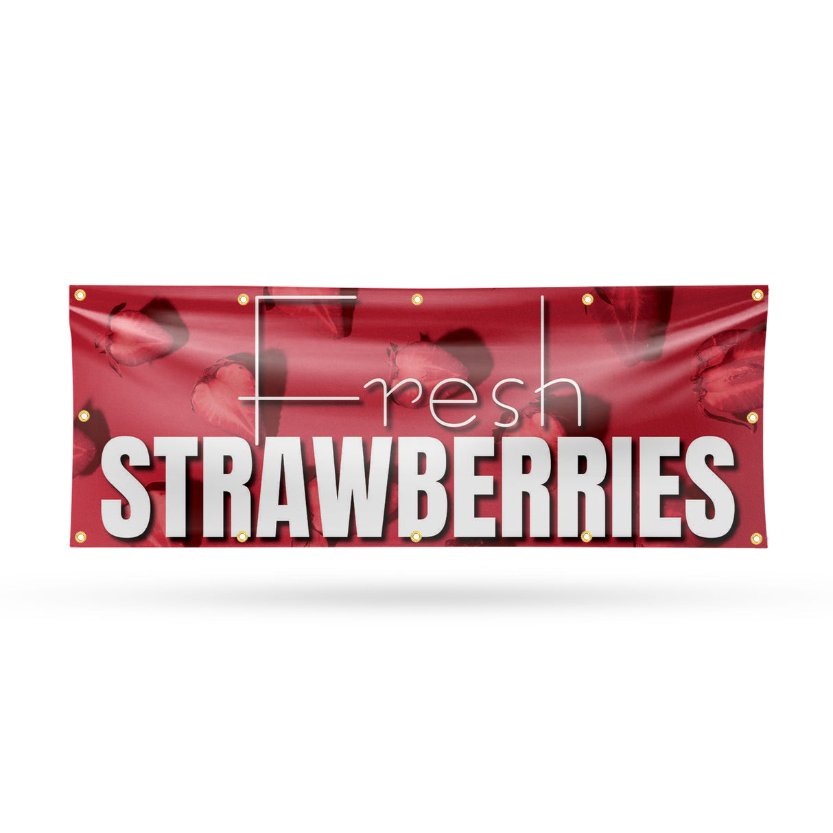 Fresh Strawberries Banner