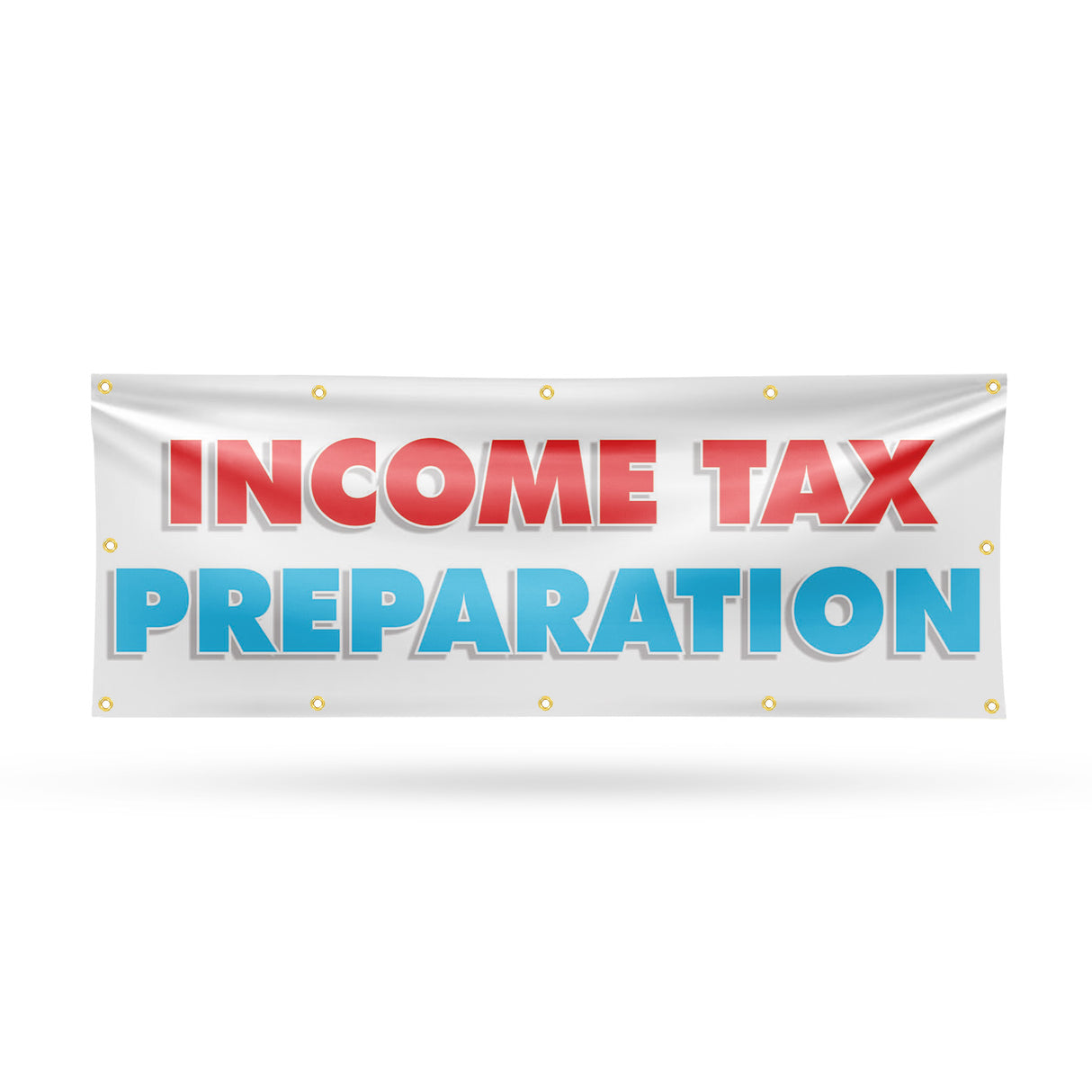 Income Tax Preparation Banner