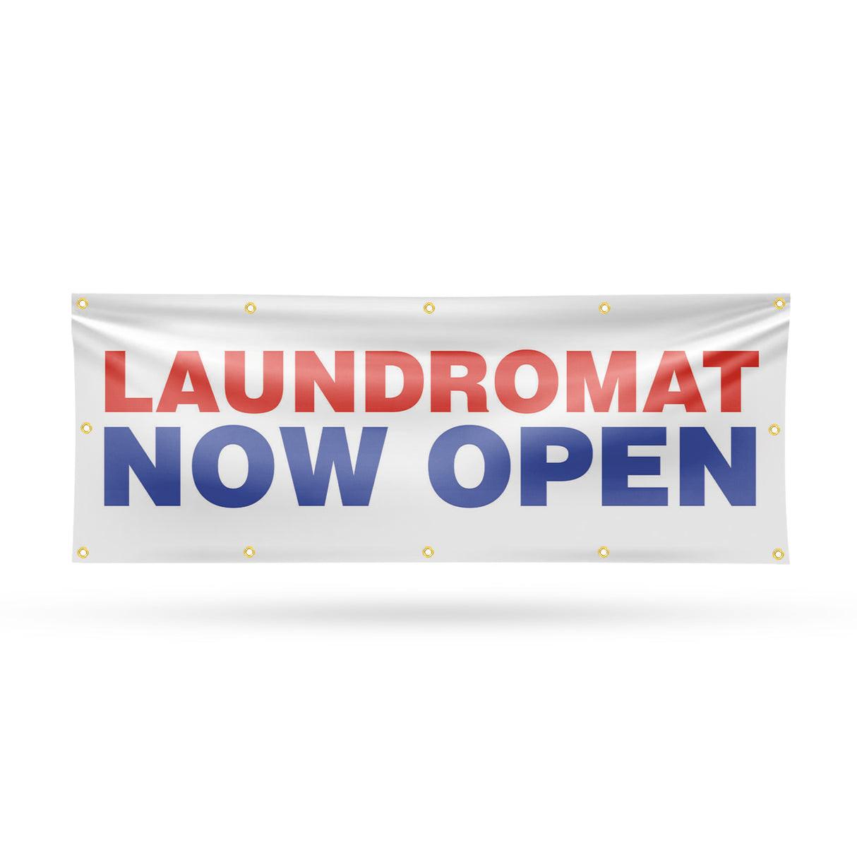Laundromat Now Open Banner