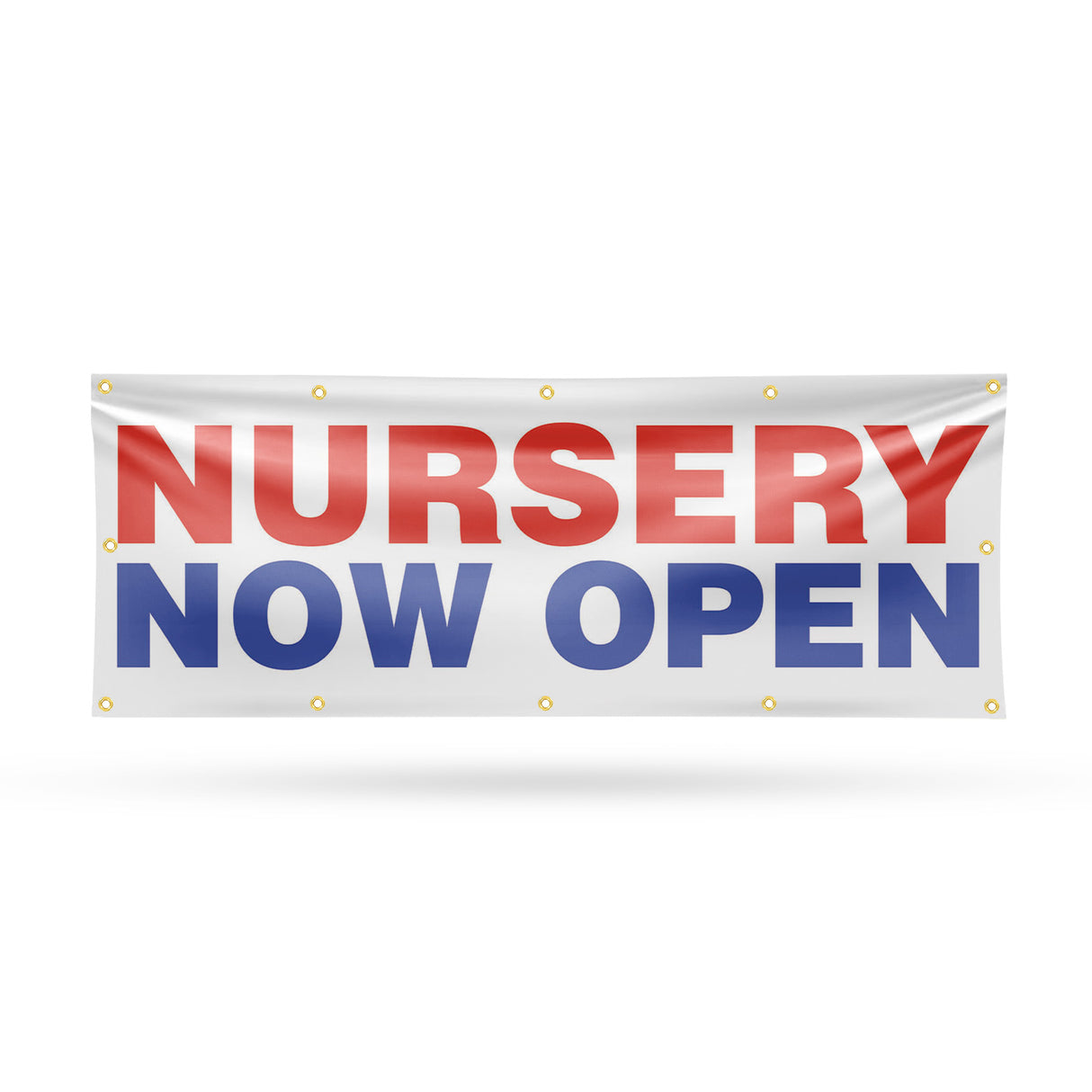 Nursery Now Open Banner