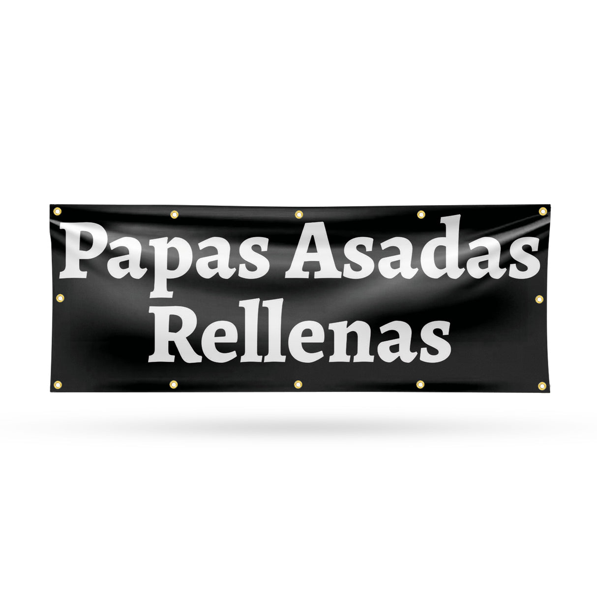 Papas Asadas Rellenas Banner