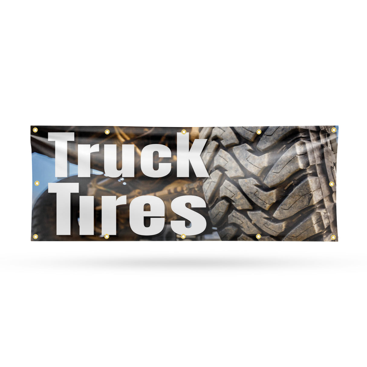 Pickup Truck Tires Banner