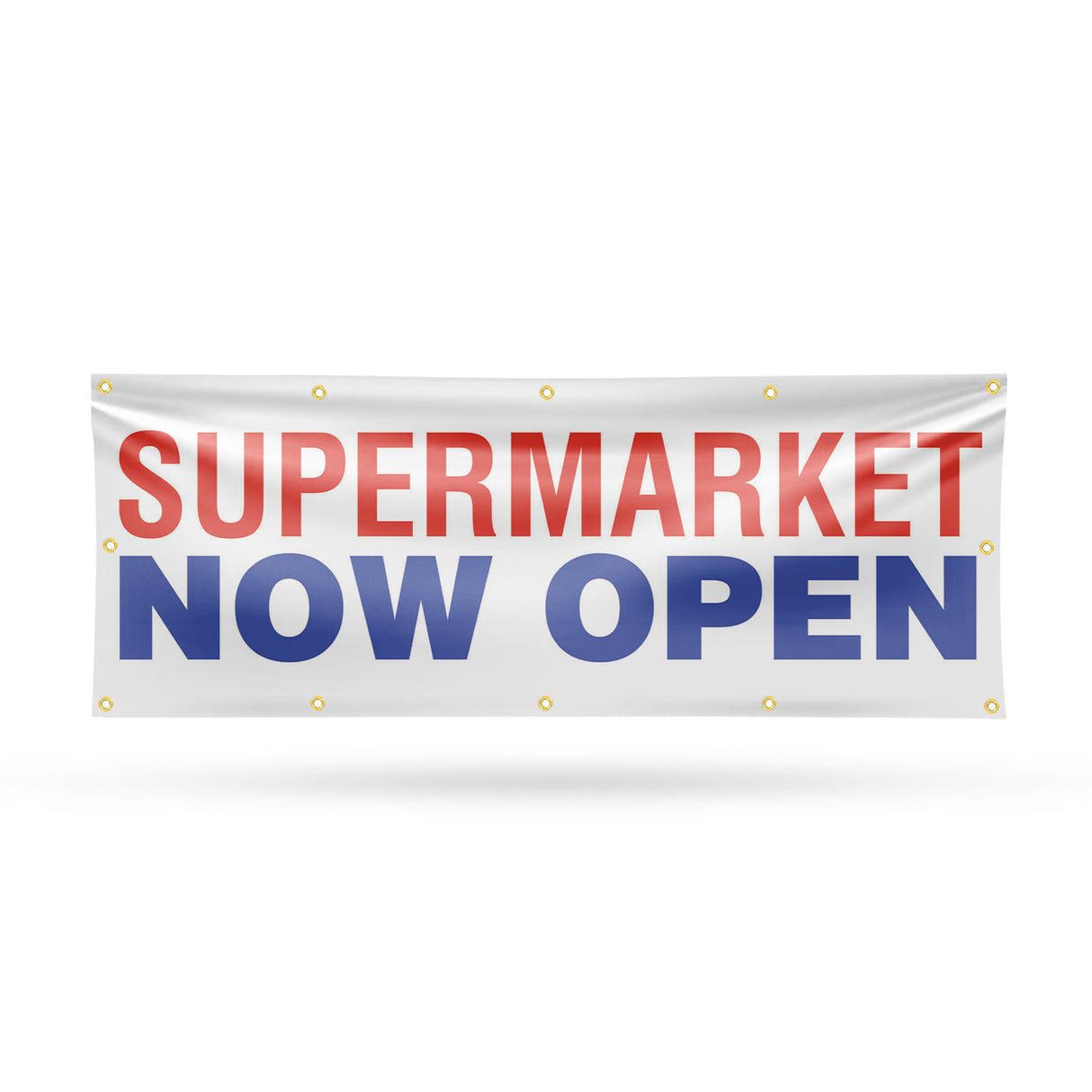 Supermarket Now Open Banner