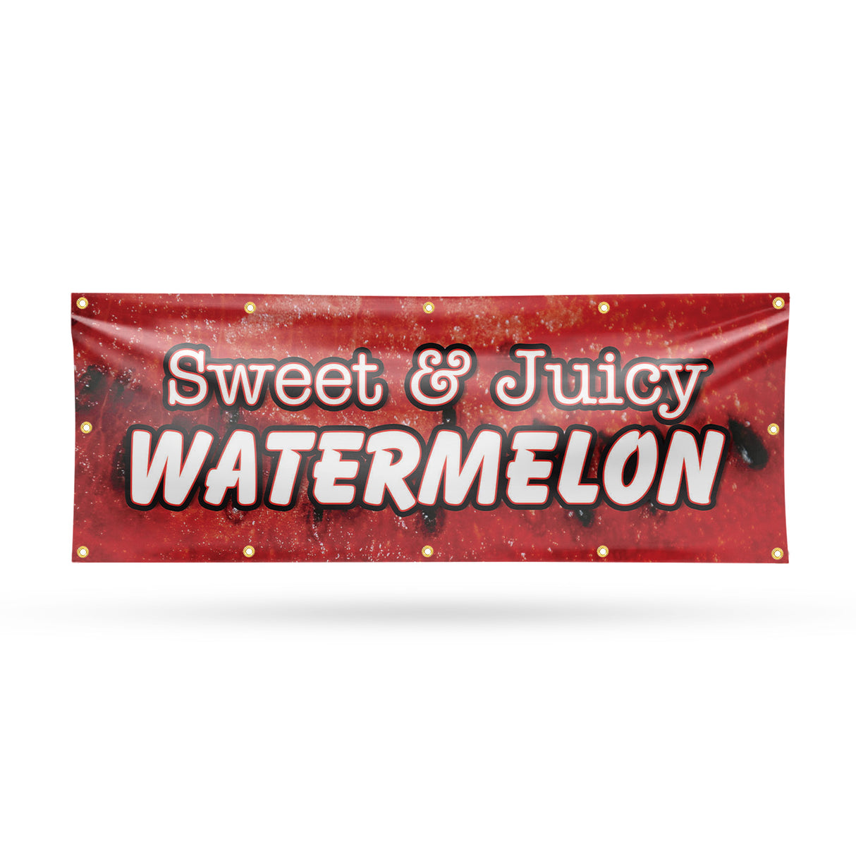 Sweet & Juicy Watermelon Banner