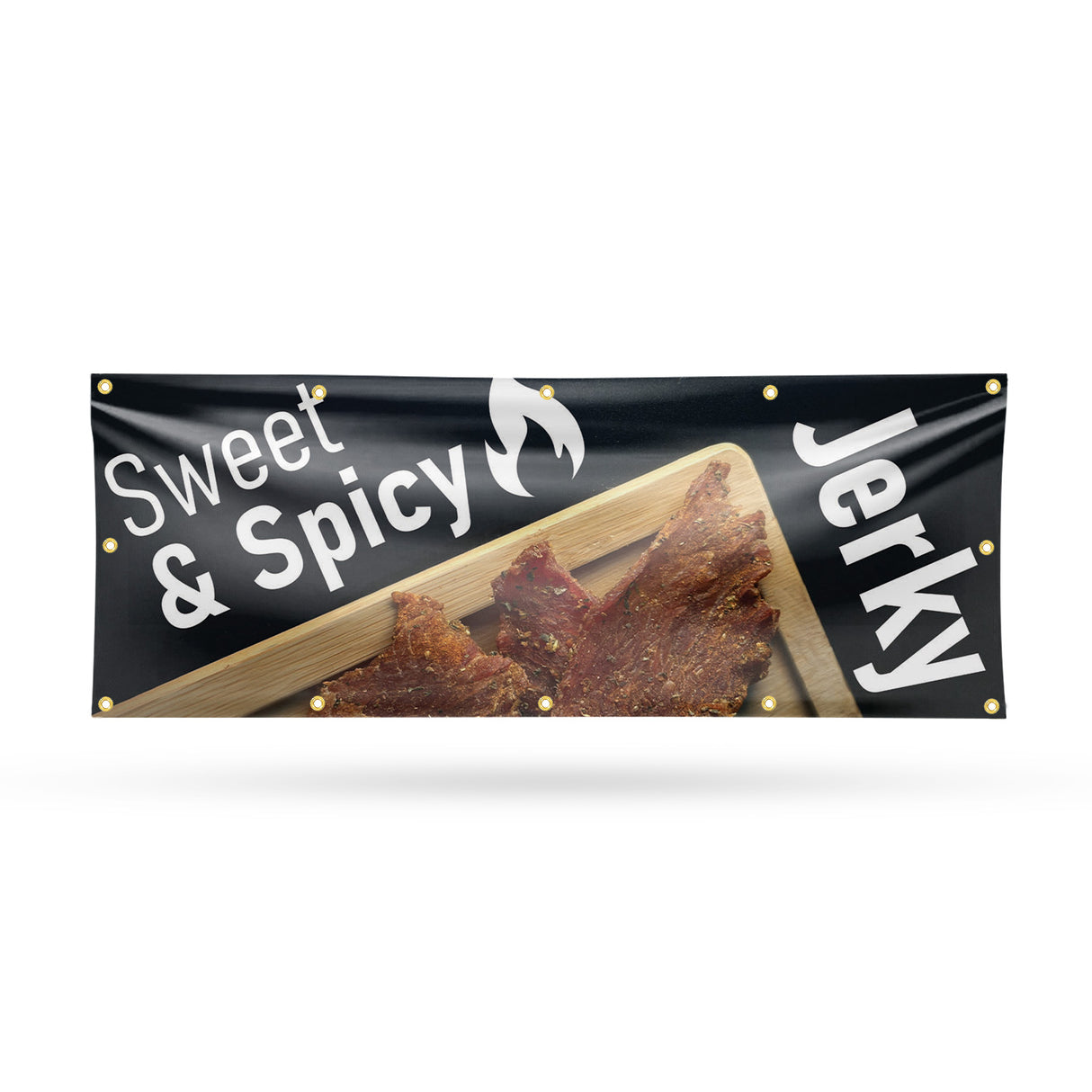 Sweet and Spicy Jerky Banner