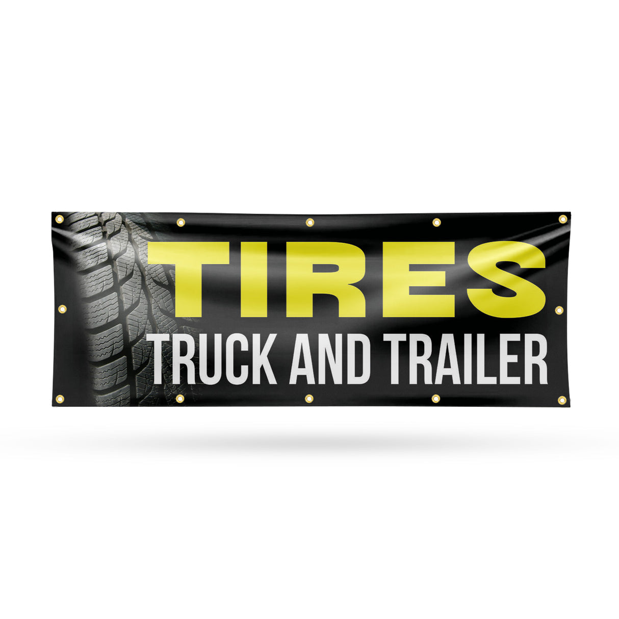 Tires Truck and Trailer Banner