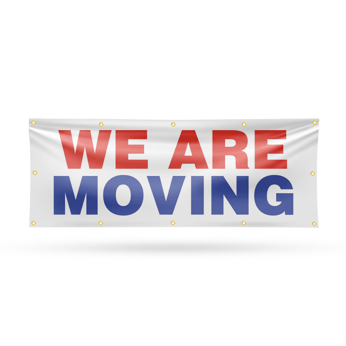We Are Moving Banner