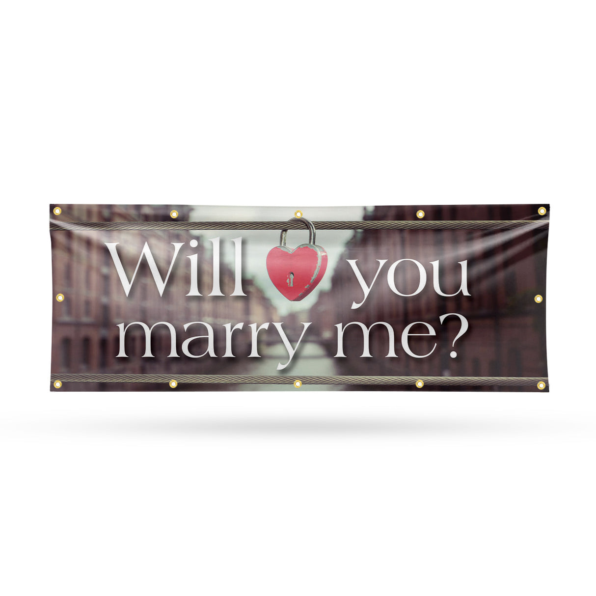 Will You Marry Me Banner