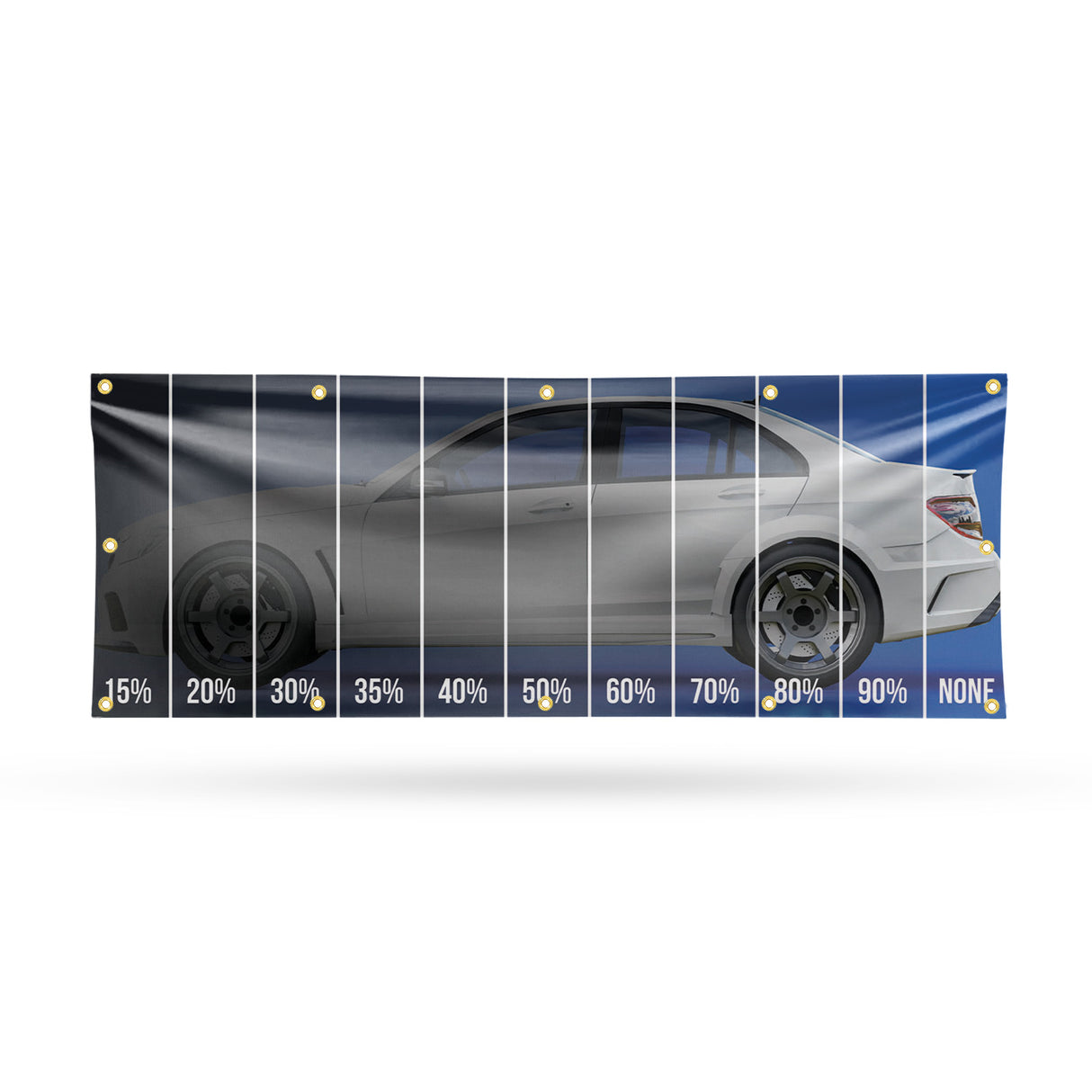 Window Tinting Percentage Banner