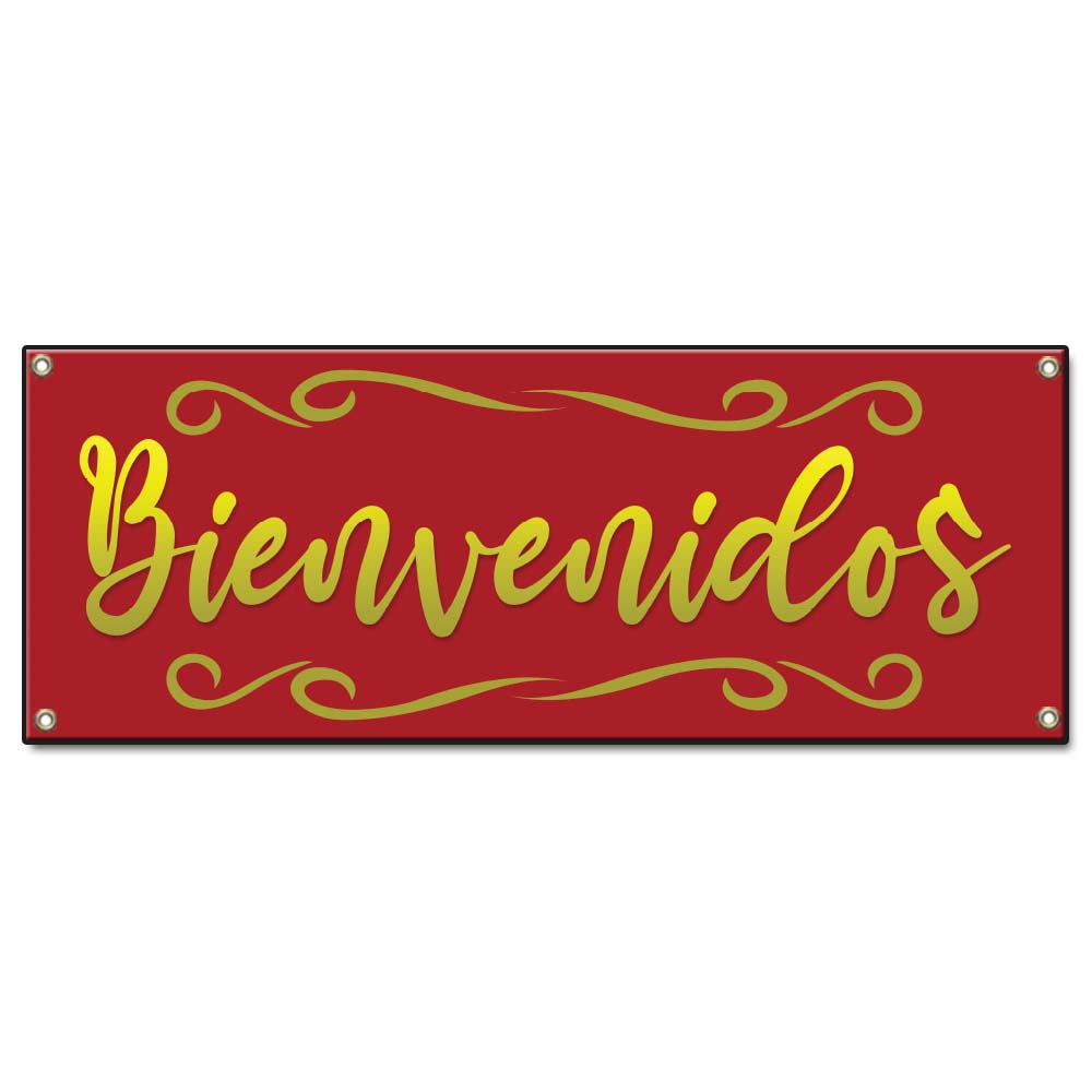 Bienvenidos Banner