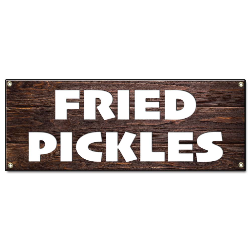 Fried Pickles Banner
