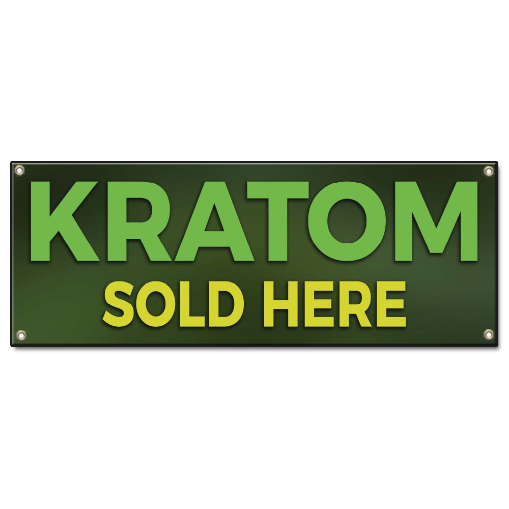 Kratom Sold Here Banner