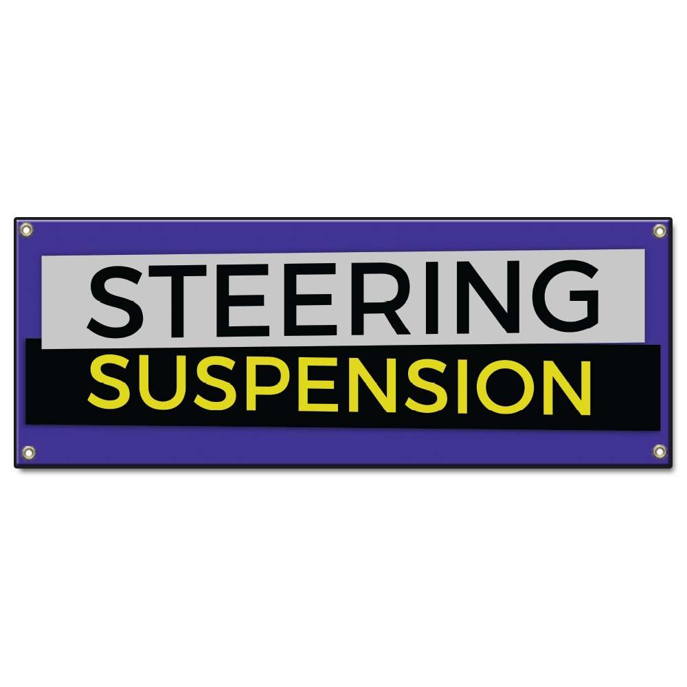 Steering Suspension Banner