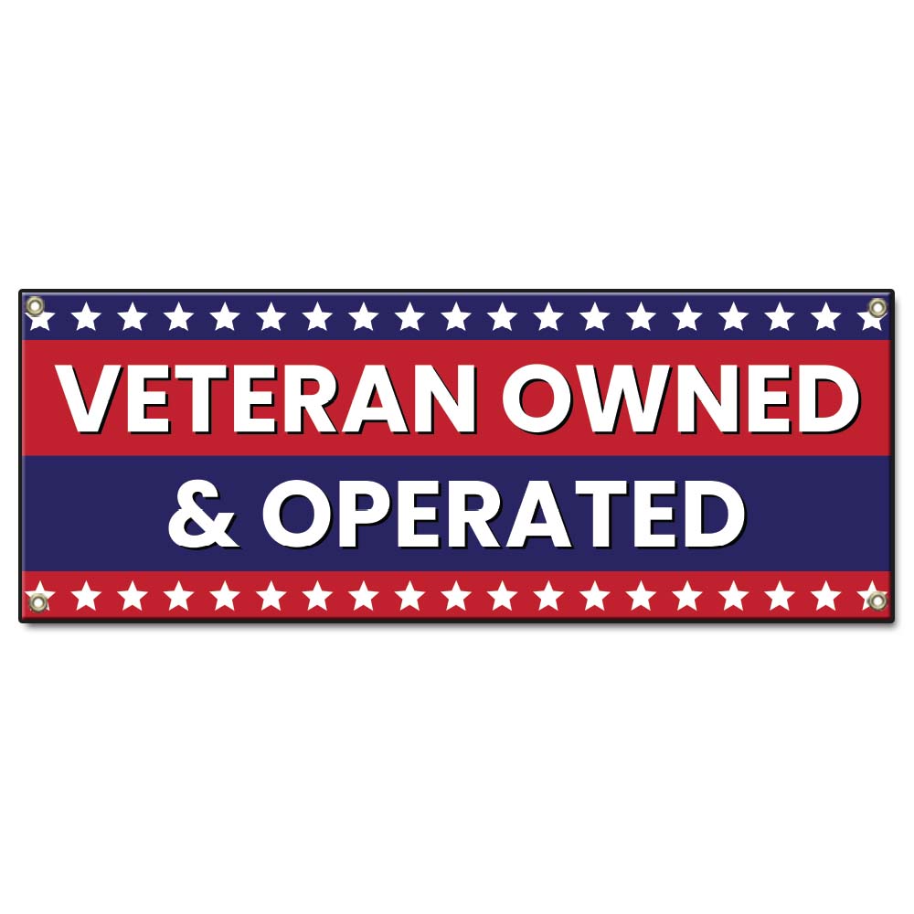 Veteran Owned & Operated Banner