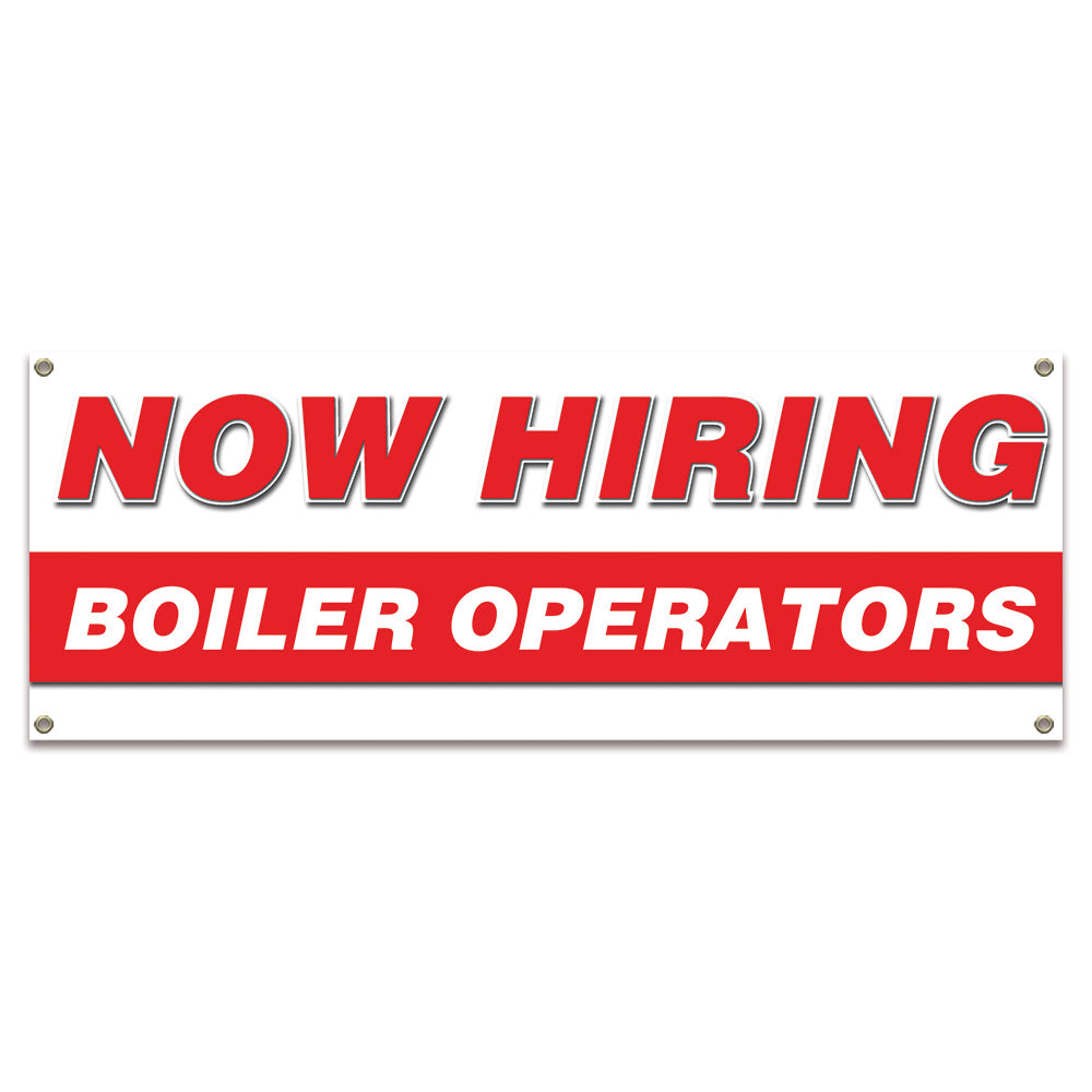 Now Hiring Boiler Operators Banner