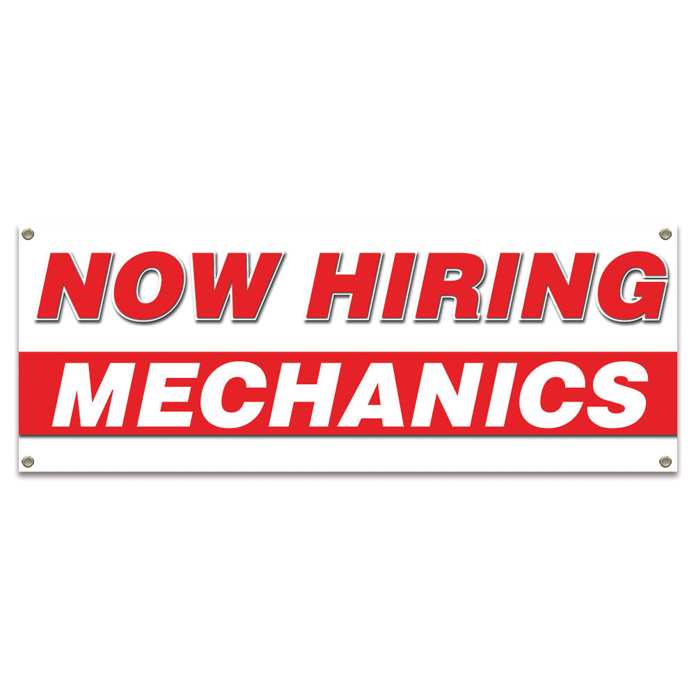 Now Hiring Mechanics Banner
