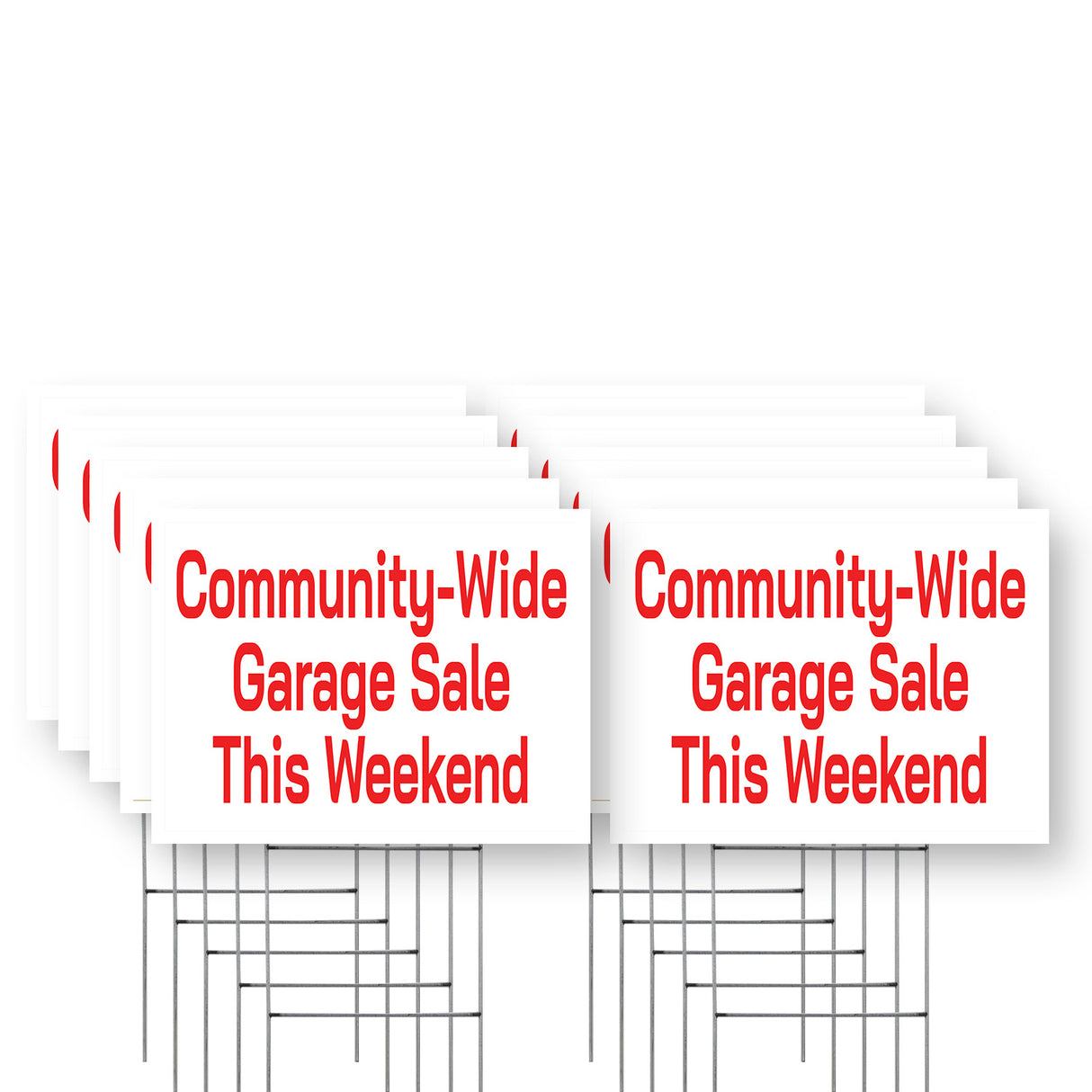 Community Wide Garage Sale This Weekend