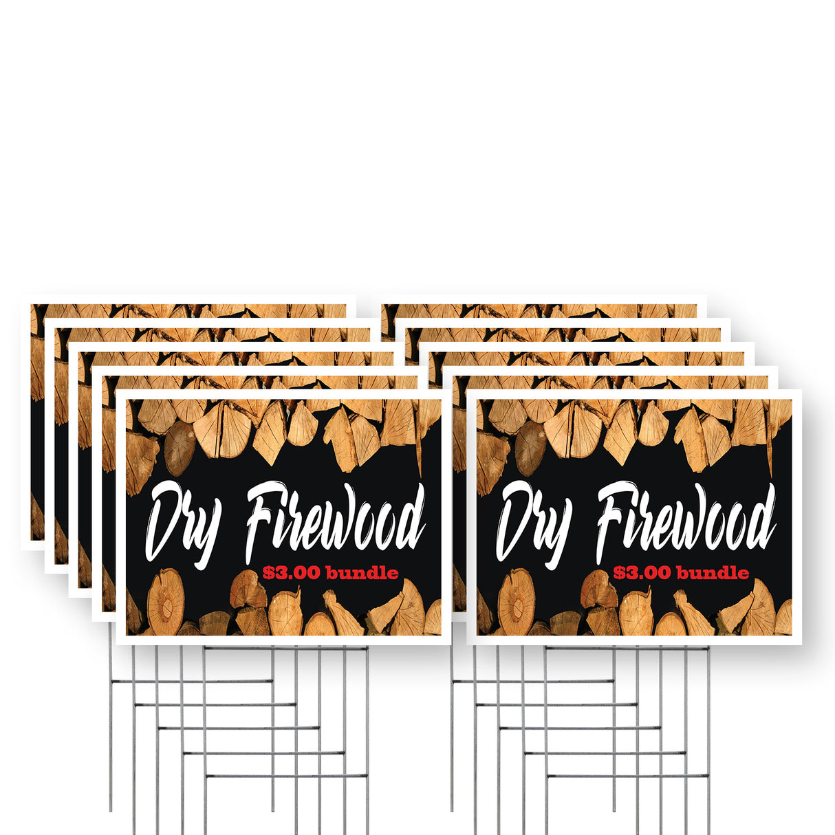 Dry Firewood $3.00 a Bundle