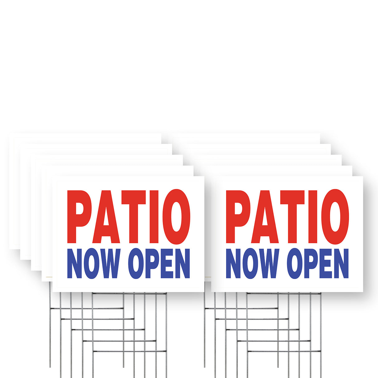 Patio Now Open