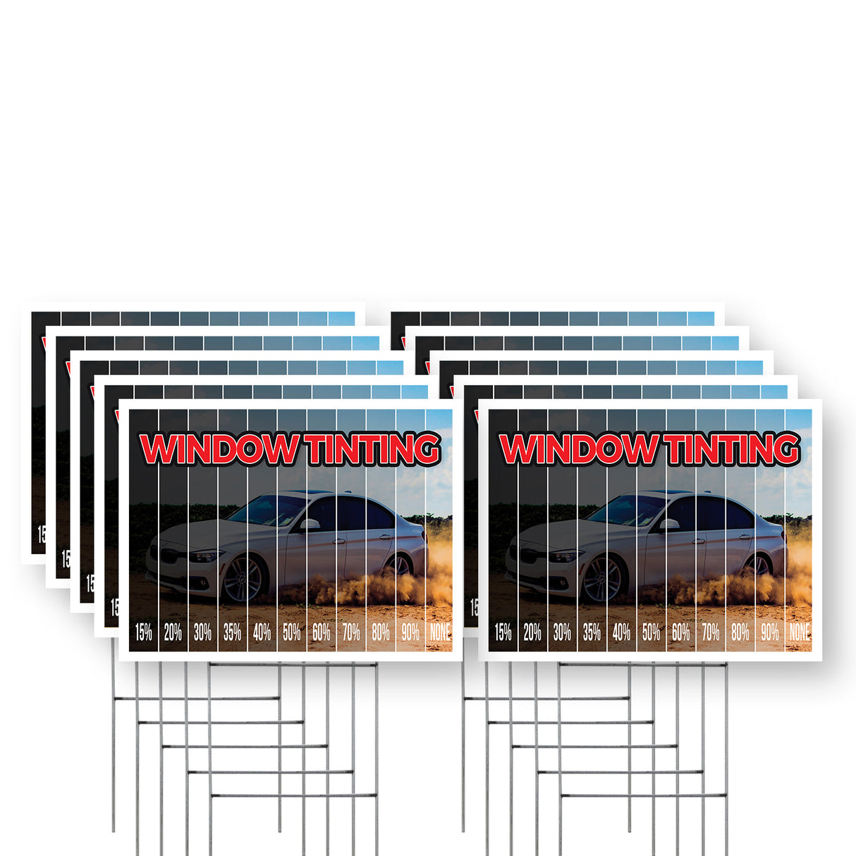 Window Tinting Percentage