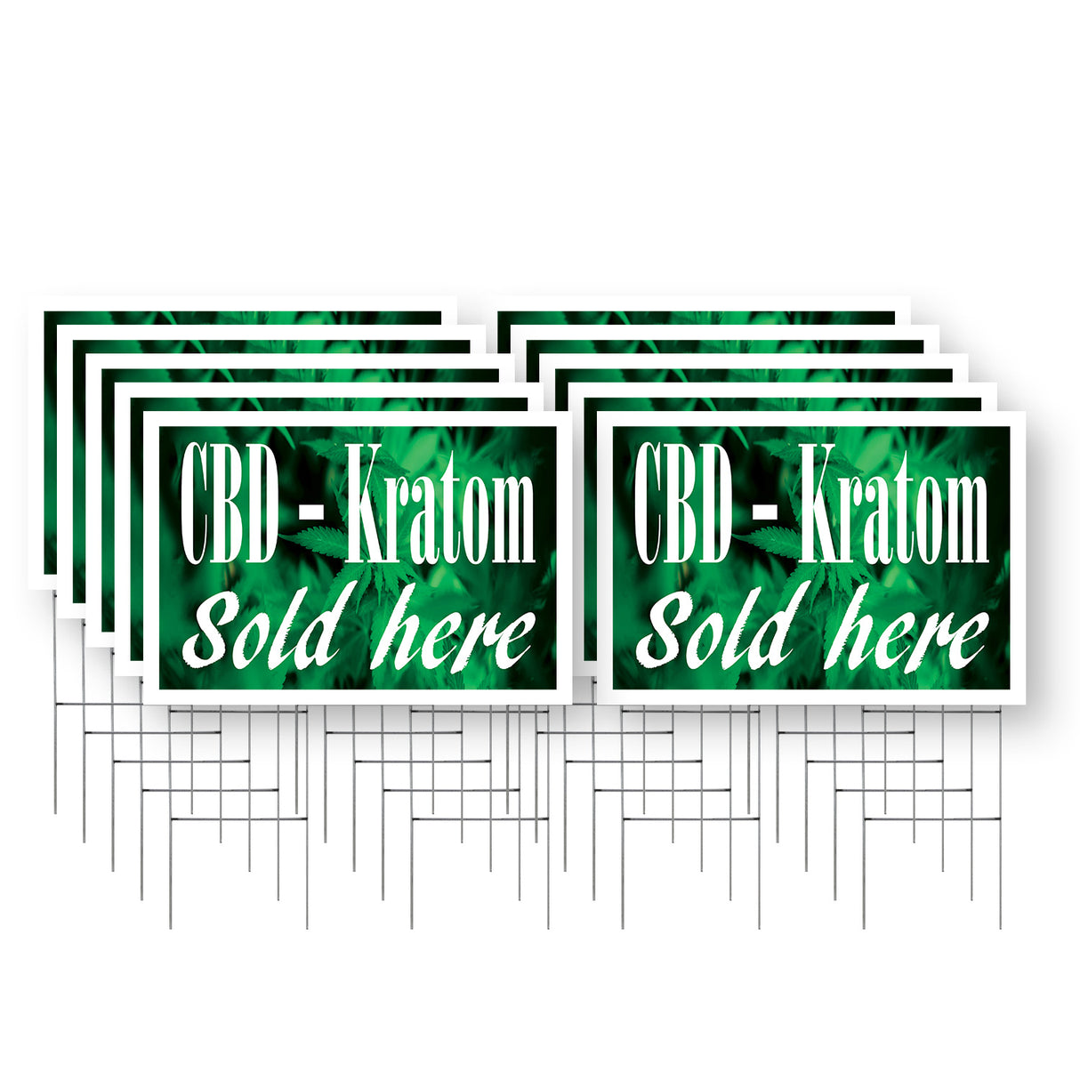 CBD and Kratom Sold Here