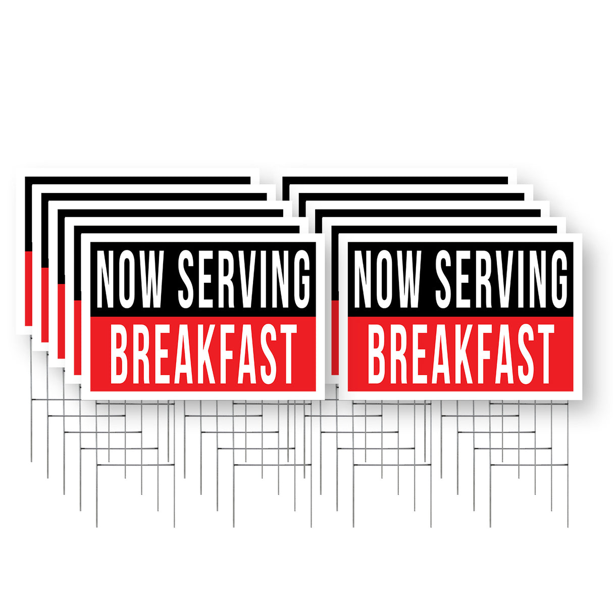 Now Serving Breakfast