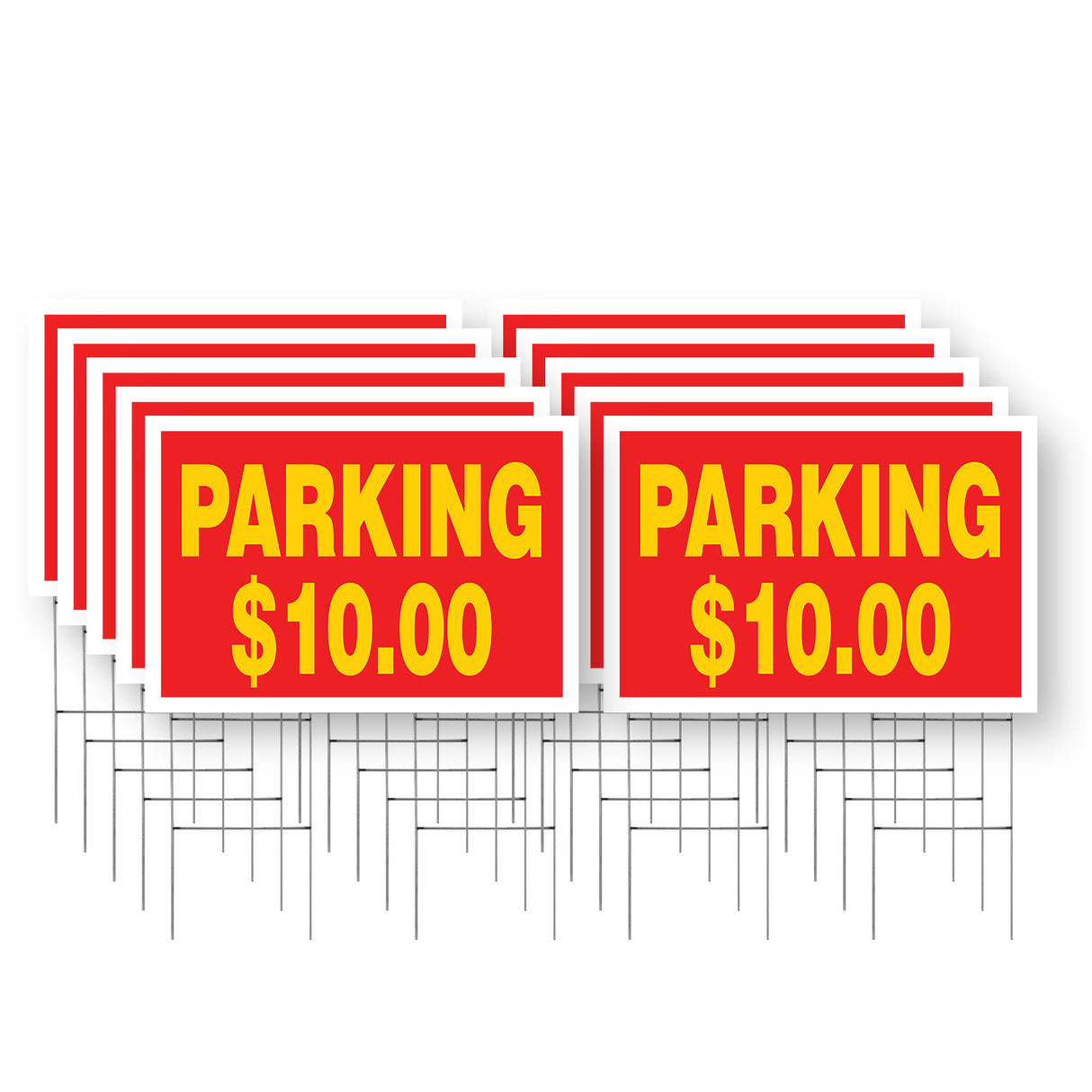 Parking $10 Dollars