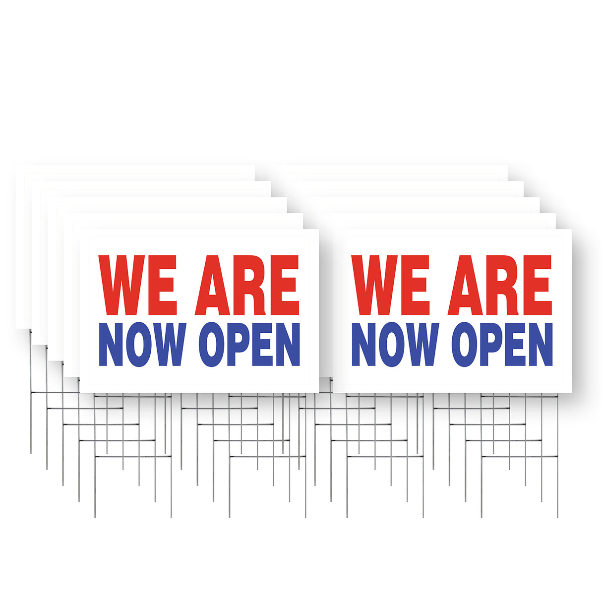 We Are Now Open
