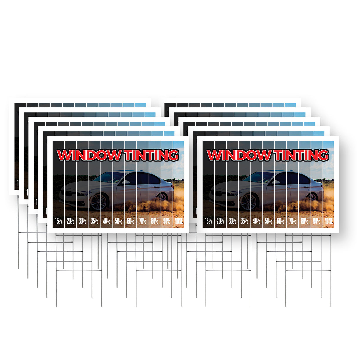 Window Tinting Percentage