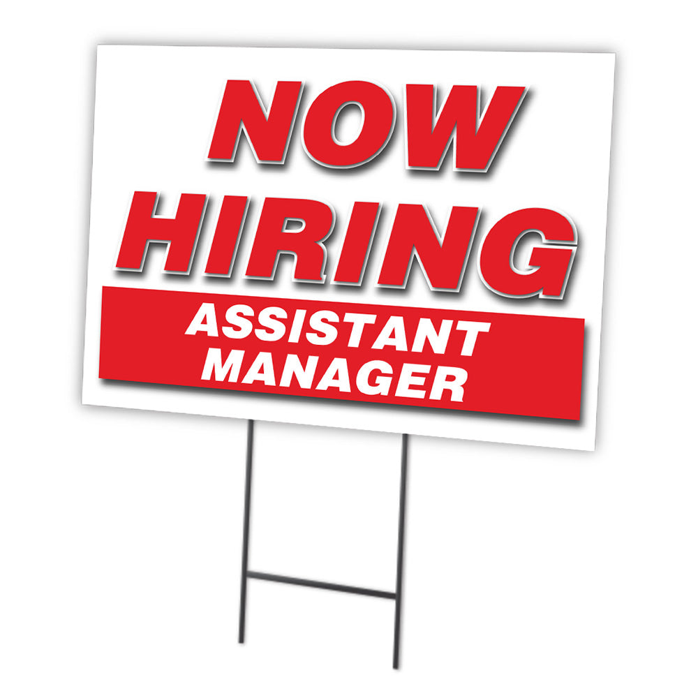 Now Hiring Assistant Manager